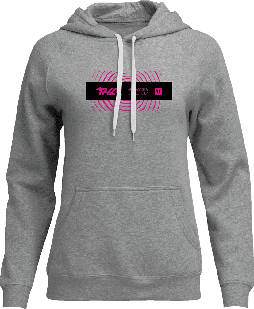 THOR 3051-1257 Women's Mind Control Pullover Hoodie - Heather Gray - Small — image 1 of 2