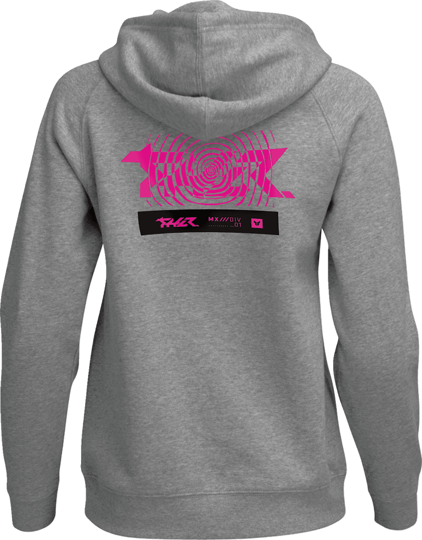 THOR 3051-1260 Women's Mind Control Pullover Hoodie - Heather Gray - XL — image 2 of 2