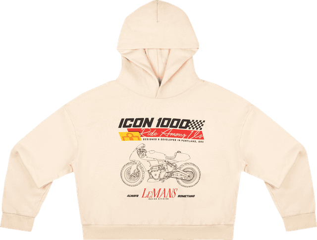 ICON 3051-1264 Women's Always Something™ Hoodie - Ivory - Large