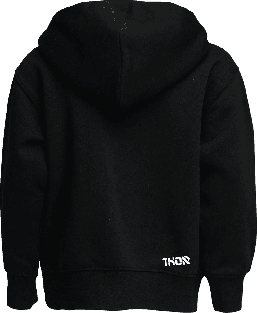 THOR 3052-0706 Youth Forge Pullover Hoodie - Black - Small — image 2 of 2
