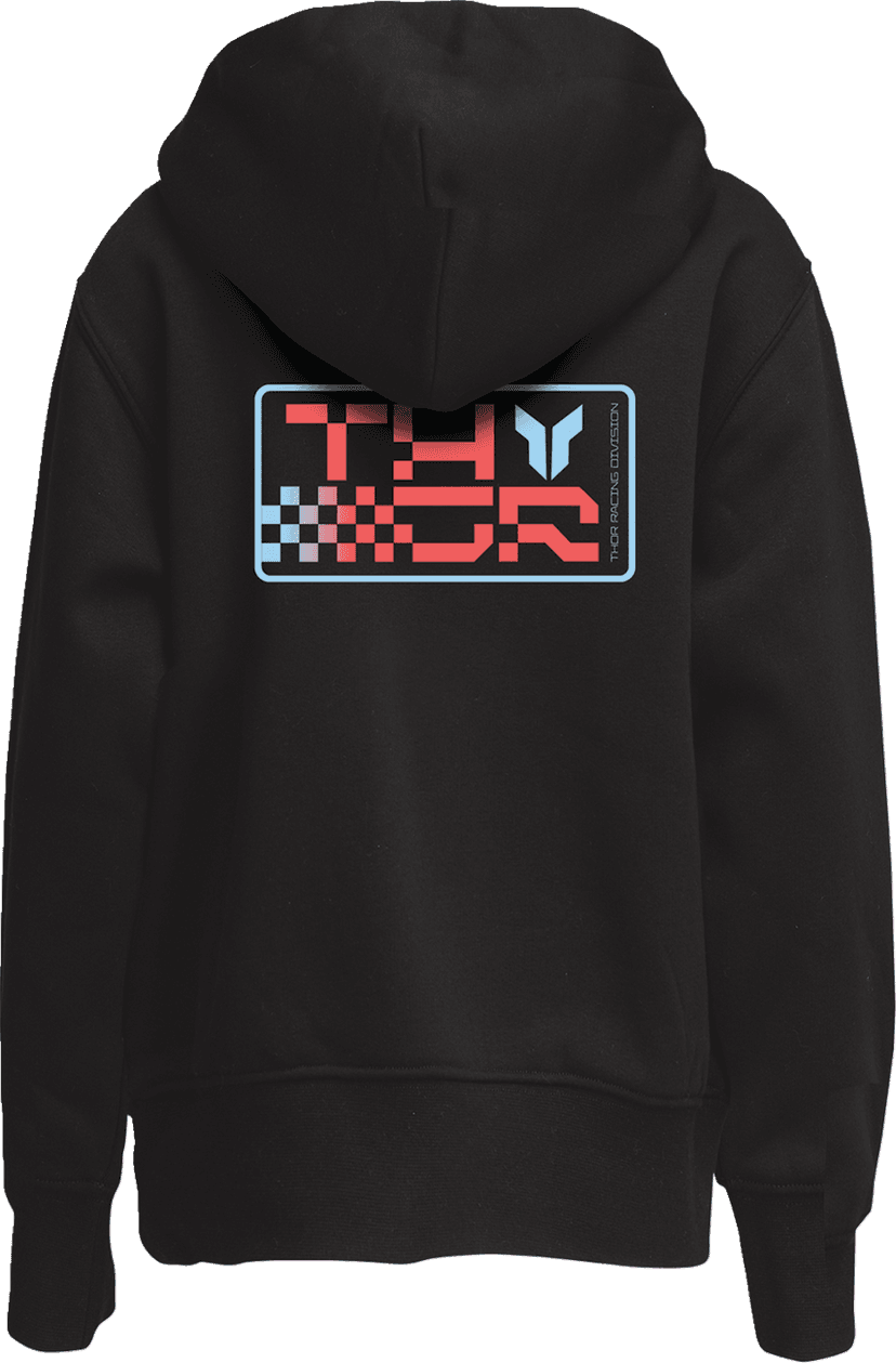 THOR 3052-0721 Youth Vantage Pullover Hoodie - Black - XL — image 2 of 2