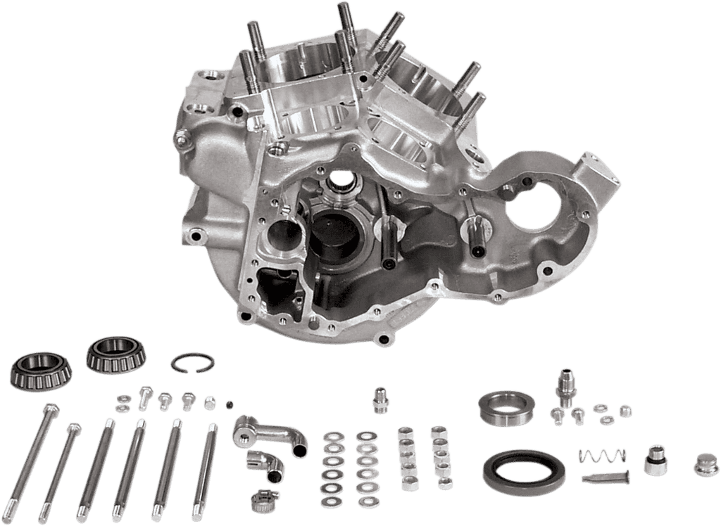 S&S CYCLE 31-0010 Engine Case - Super Stock® Generator Style - Stock Bore - Big Twin '65-'69