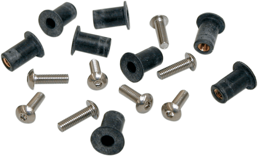 ZERO GRAVITY 32-110 Windscreen Well Nuts
