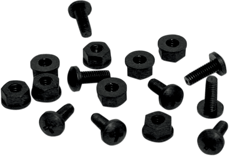 ZERO GRAVITY 32-120 Nylon Windscreen Fastener Set - Black