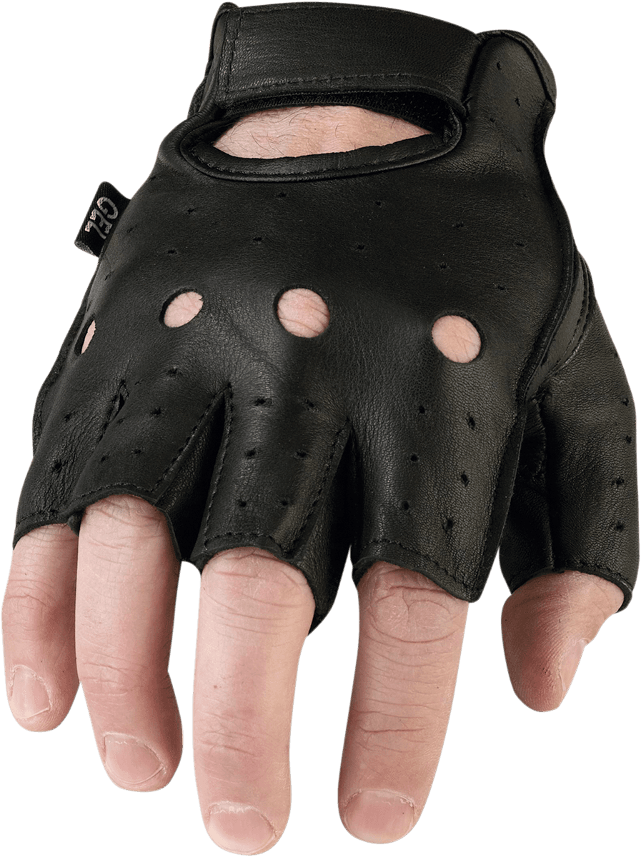 Z1R 3301-2620 243 Half Gloves - Black - Large