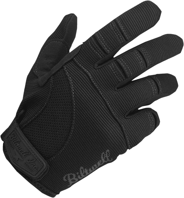 BILTWELL 3301-2652 Moto Gloves - Black - 2XL