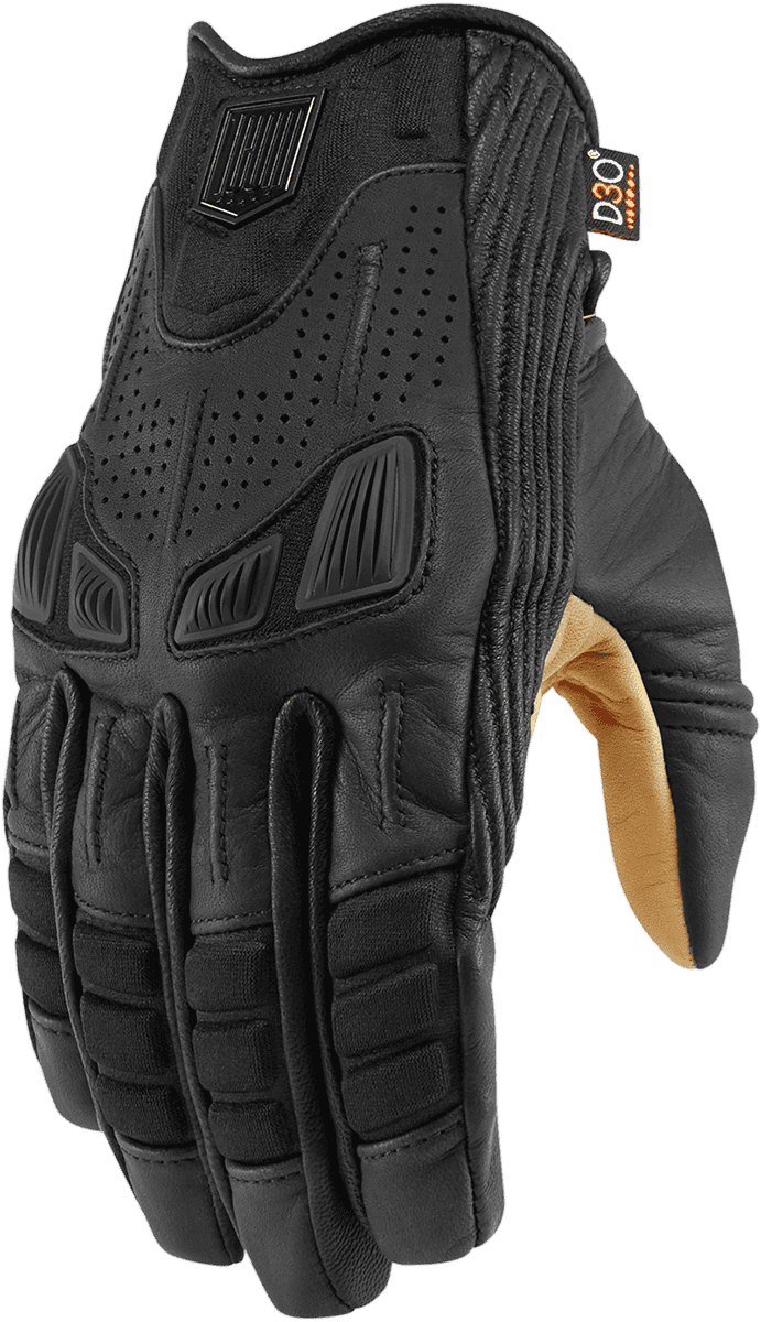 ICON 3301-2884 AXYS™ Gloves - Black - 4XL