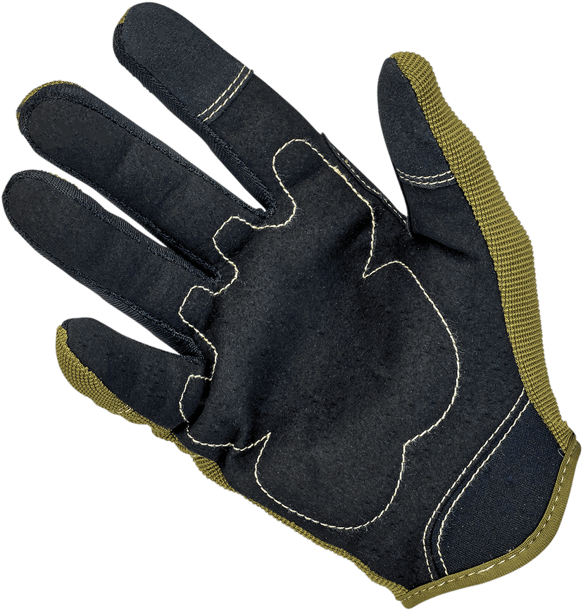 BILTWELL 3301-3308 Moto Gloves - Olive/Black - XL — image 2 of 3