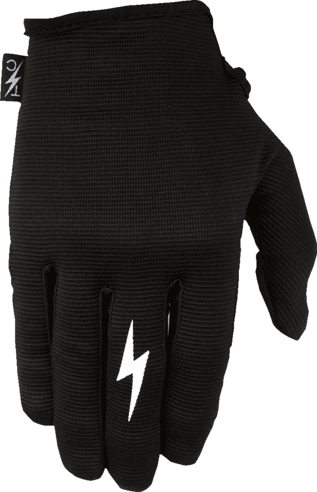 THRASHIN SUPPLY CO. 3301-3337 Stealth Leather Palm Gloves - Black - XL — image 1 of 2