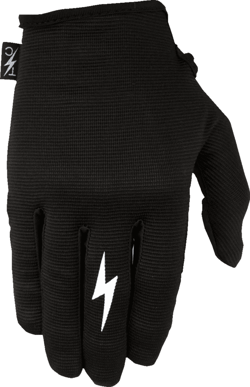 THRASHIN SUPPLY CO. 3301-3337 Stealth Leather Palm Gloves - Black - XL — image 1 of 2