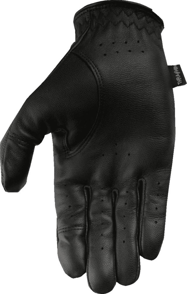 THRASHIN SUPPLY CO. 3301-3375 Siege Leather Gloves - Black - Medium — image 2 of 2
