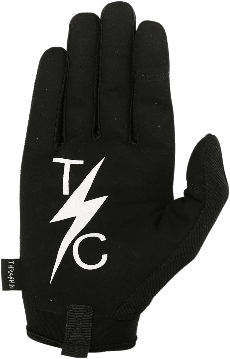 THRASHIN SUPPLY CO. 3301-3507 Covert Gloves - Black - XS — image 2 of 2