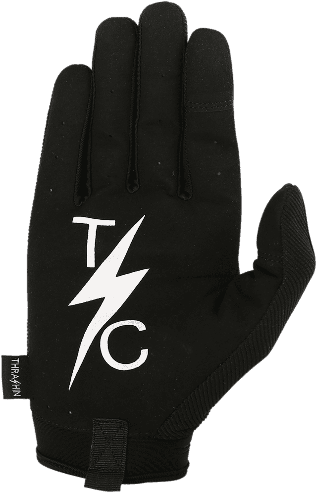 THRASHIN SUPPLY CO. 3301-3510 Covert Gloves - Black - Large — image 2 of 2