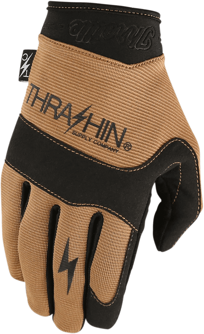 THRASHIN SUPPLY CO. 3301-3514 Covert Gloves - Tactical Tan - Medium