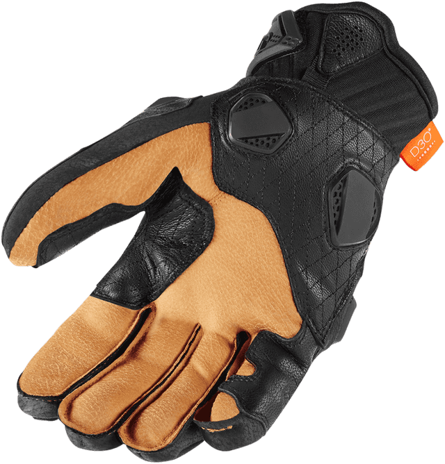ICON 3301-3534 Hypersport™ Short Gloves - Black - Medium — image 2 of 2