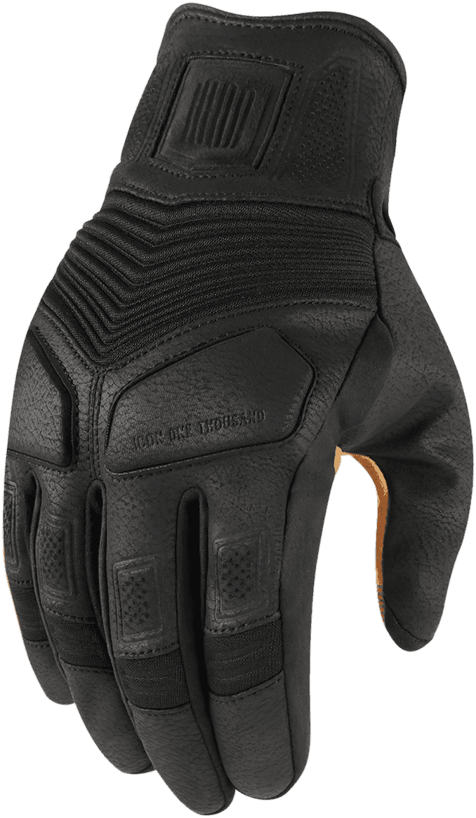 ICON 3301-3571 Nightbreed™ Gloves - Black - Large