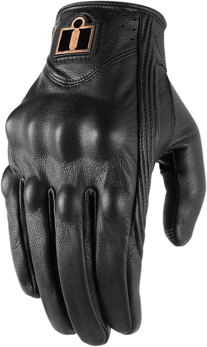 ICON 3301-3842 Pursuit Classic™ Gloves - Black - 3XL