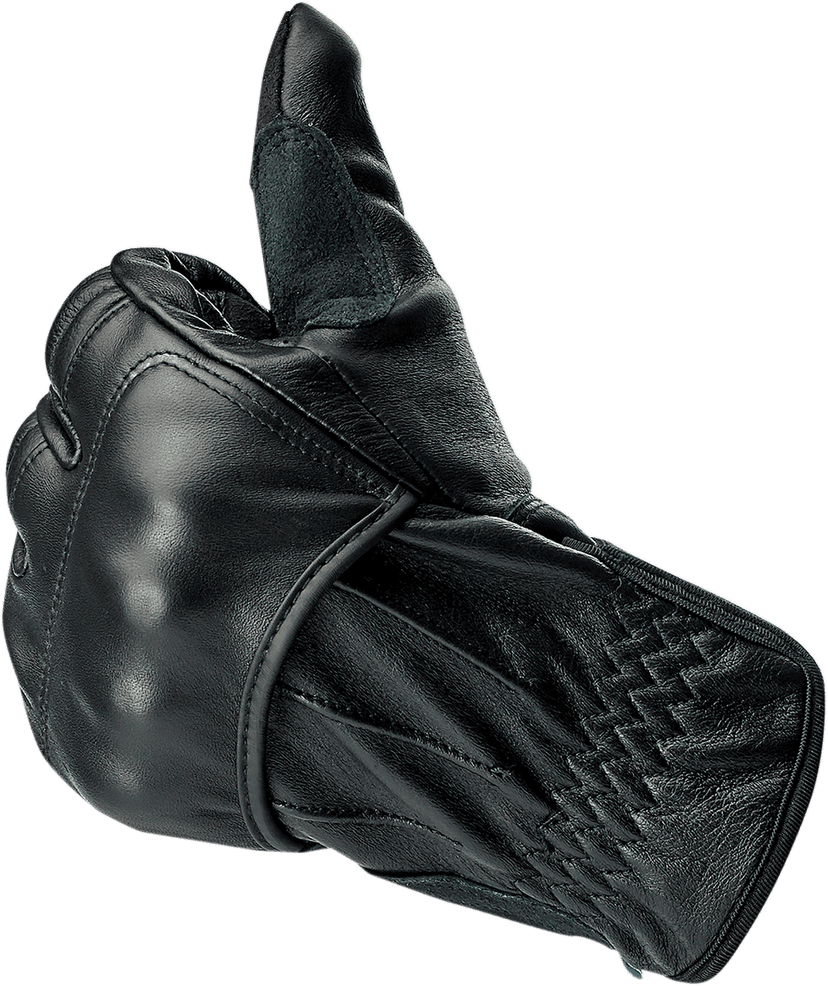 BILTWELL 3301-3893 Belden Gloves - Black - XS — image 5 of 10