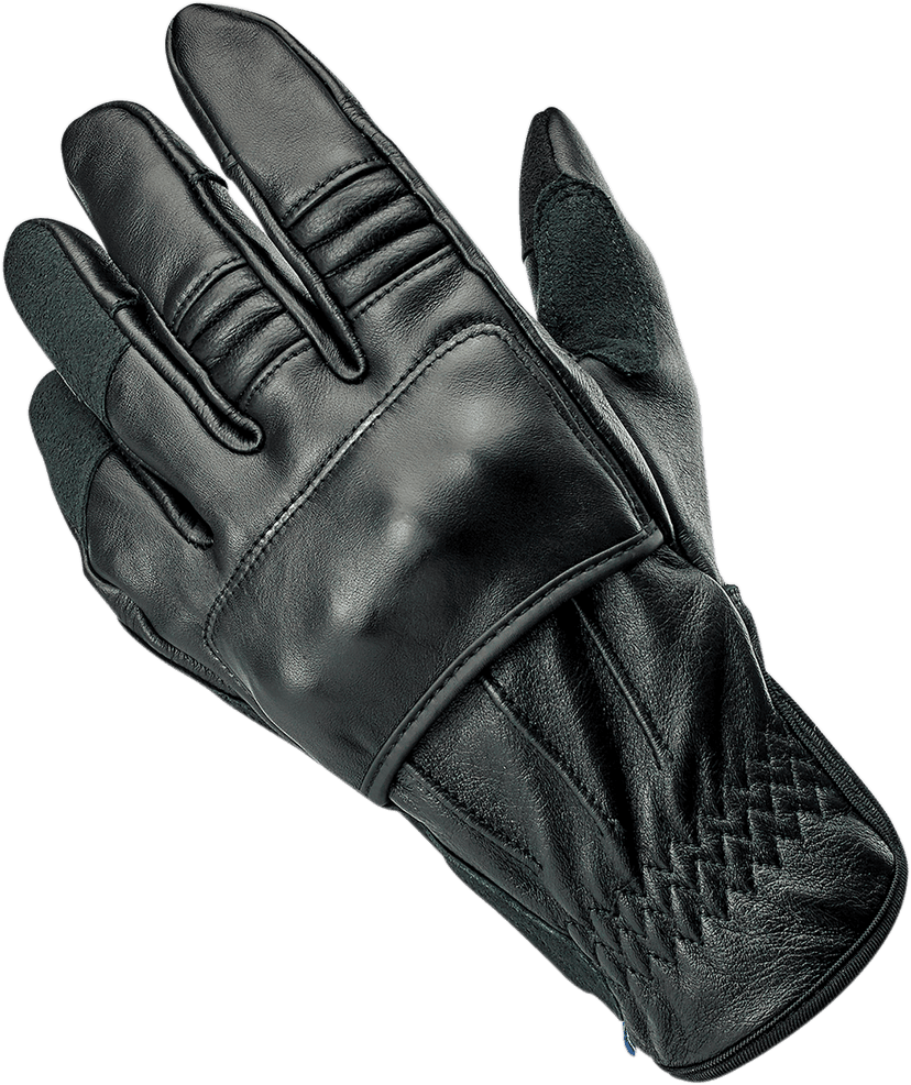 BILTWELL 3301-3894 Belden Gloves - Black - Small — image 2 of 10