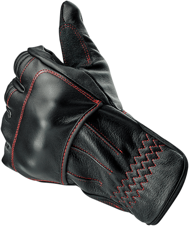 BILTWELL 3301-3900 Belden Gloves - Redline - Small — image 5 of 9