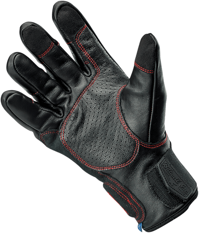 BILTWELL 3301-3900 Belden Gloves - Redline - Small — image 3 of 9