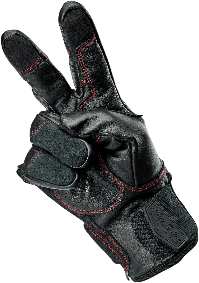 BILTWELL 3301-3903 Belden Gloves - Redline - XL — image 7 of 9