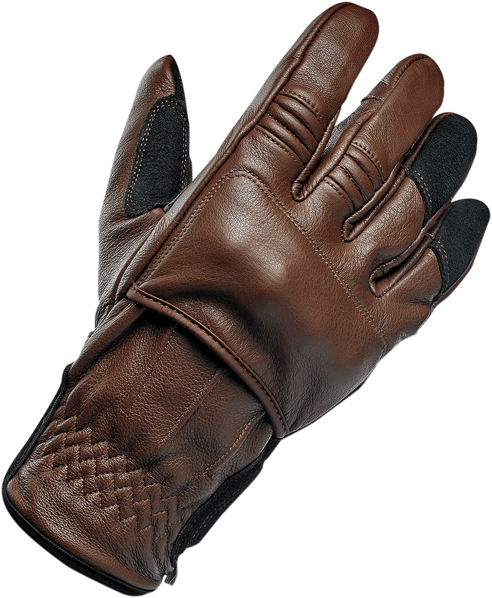 BILTWELL 3301-3909 Belden Gloves - Chocolate/Black - XL
