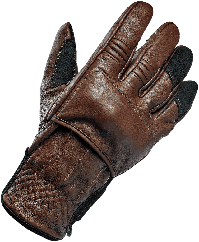 BILTWELL 3301-3910 Belden Gloves - Chocolate/Black - 2XL — image 1 of 11