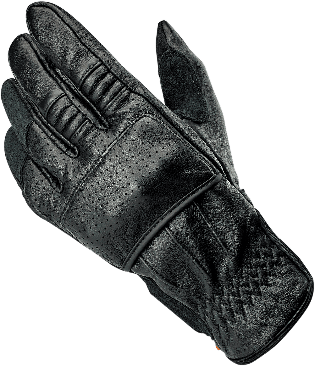 BILTWELL 3301-3917 Borrego Gloves - Black - XS