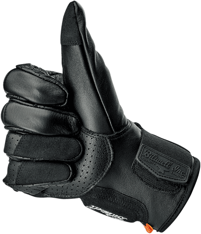 BILTWELL 3301-3917 Borrego Gloves - Black - XS — image 5 of 10