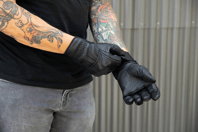 BILTWELL 3301-3922 Borrego Gloves - Black - 2XL — image 8 of 10