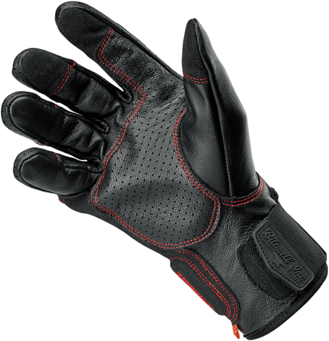 BILTWELL 3301-3929 Borrego Gloves - Redline - XS — image 3 of 11