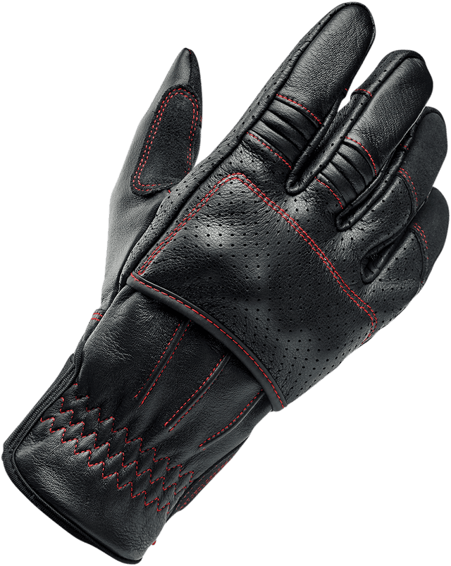 BILTWELL 3301-3929 Borrego Gloves - Redline - XS — image 2 of 11