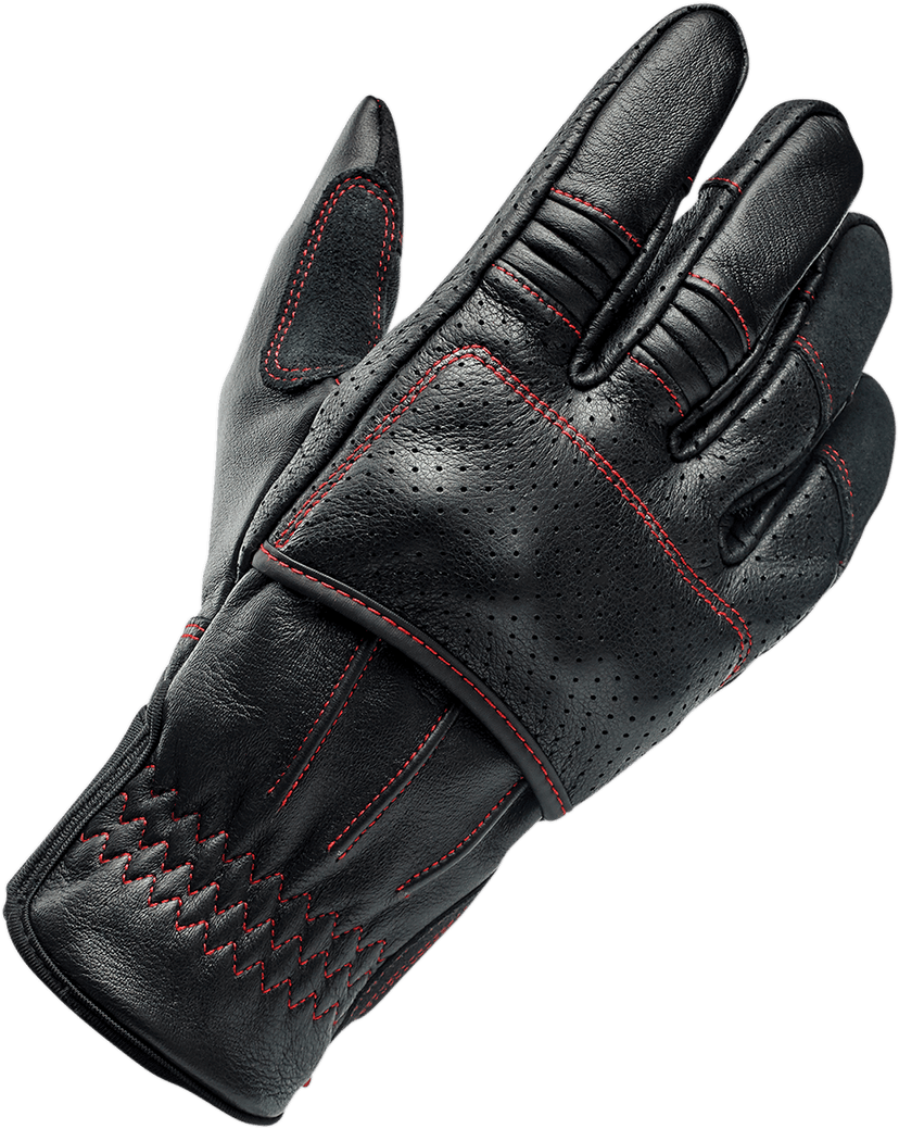 BILTWELL 3301-3934 Borrego Gloves - Redline - 2XL — image 2 of 11