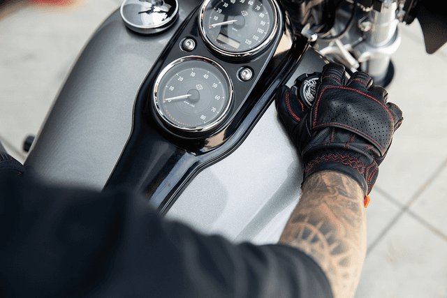 BILTWELL 3301-3934 Borrego Gloves - Redline - 2XL — image 10 of 11