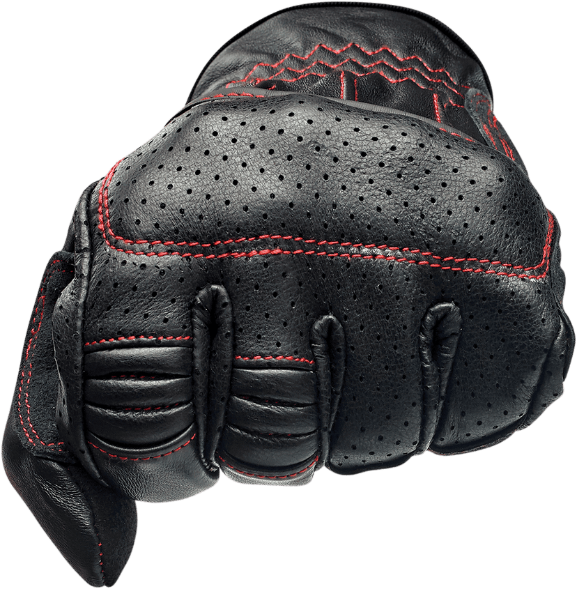 BILTWELL 3301-3934 Borrego Gloves - Redline - 2XL — image 4 of 11