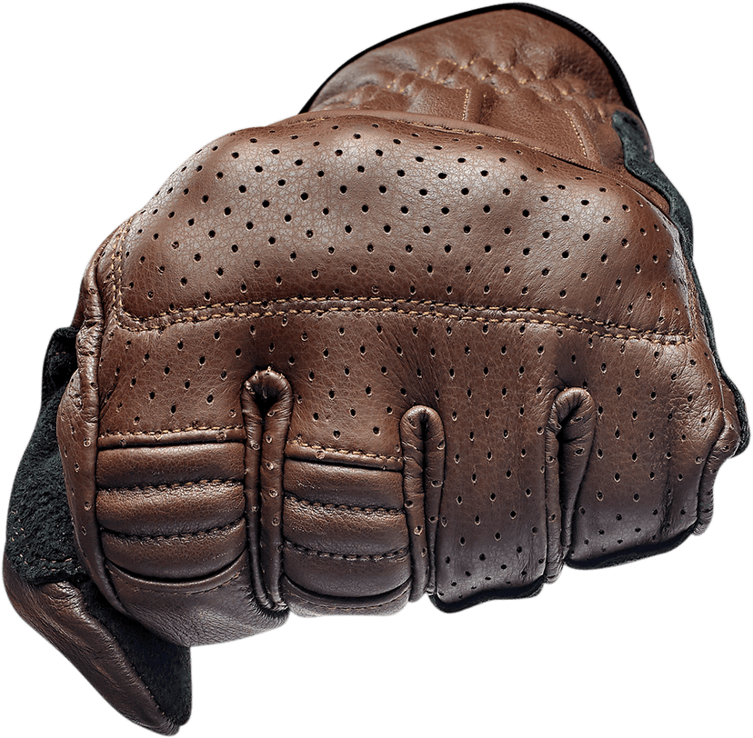 BILTWELL 3301-3935 Borrego Gloves - Chocolate/Black - XS — image 4 of 11