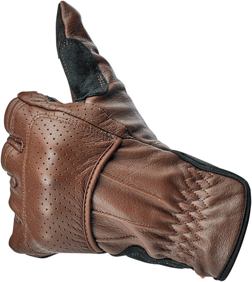 BILTWELL 3301-3940 Borrego Gloves - Chocolate/Black - 2XL — image 5 of 11