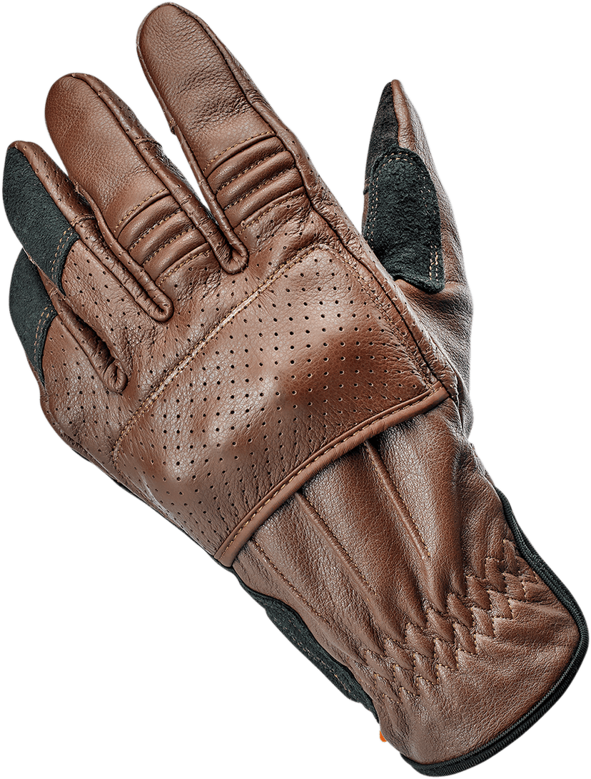 BILTWELL 3301-3940 Borrego Gloves - Chocolate/Black - 2XL — image 1 of 11