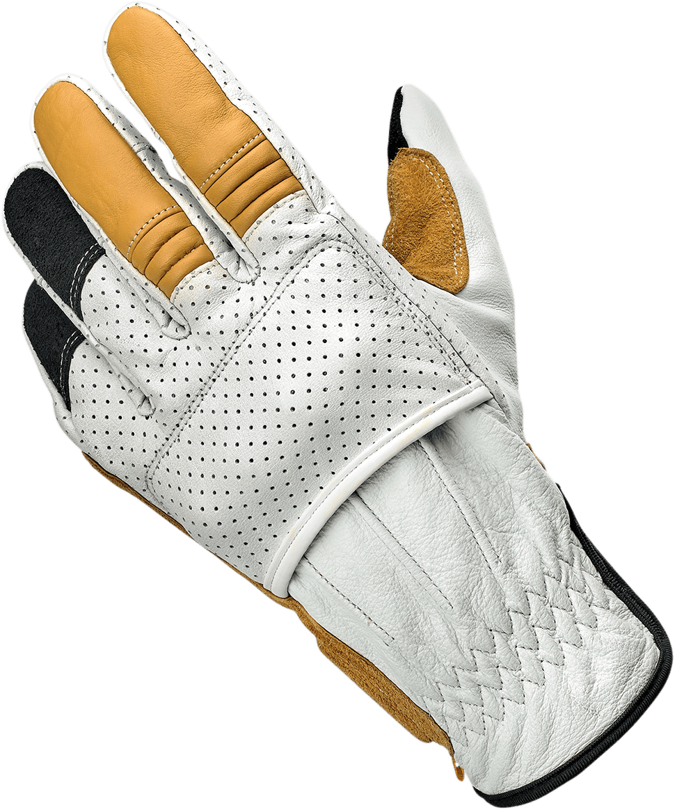 BILTWELL 3301-3941 Borrego Gloves - Cement - XS