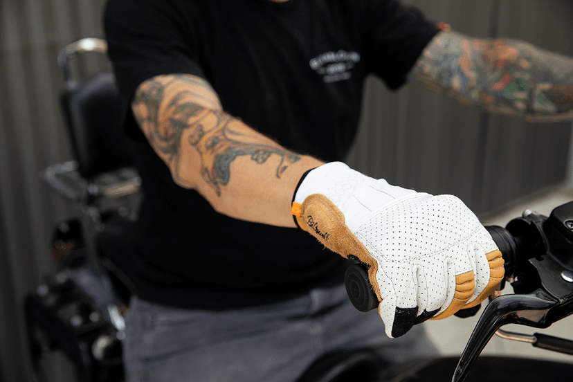BILTWELL 3301-3946 Borrego Gloves - Cement - 2XL — image 10 of 12