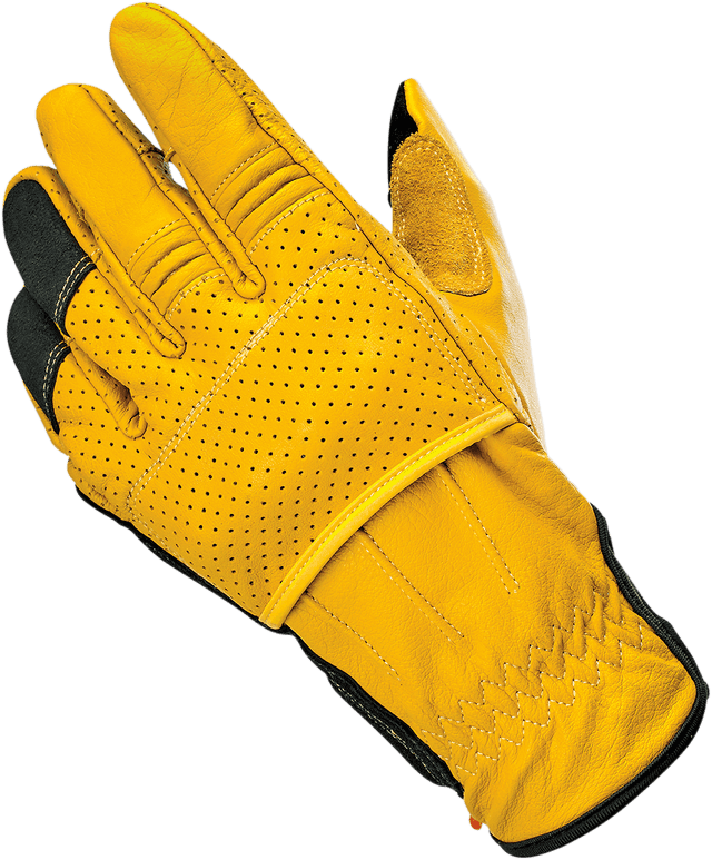 BILTWELL 3301-3951 Borrego Gloves - Gold/Black - XL — image 1 of 10