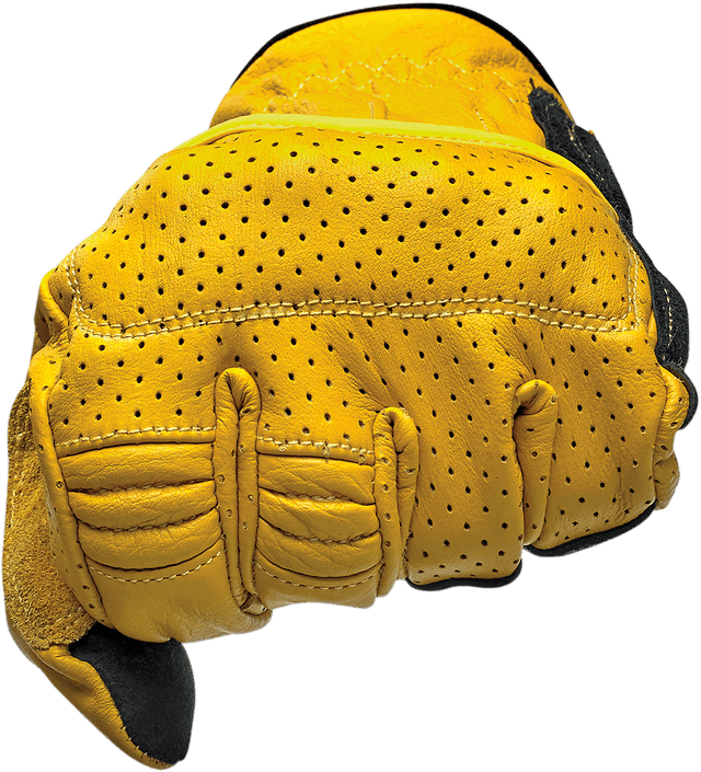 BILTWELL 3301-3951 Borrego Gloves - Gold/Black - XL — image 4 of 10
