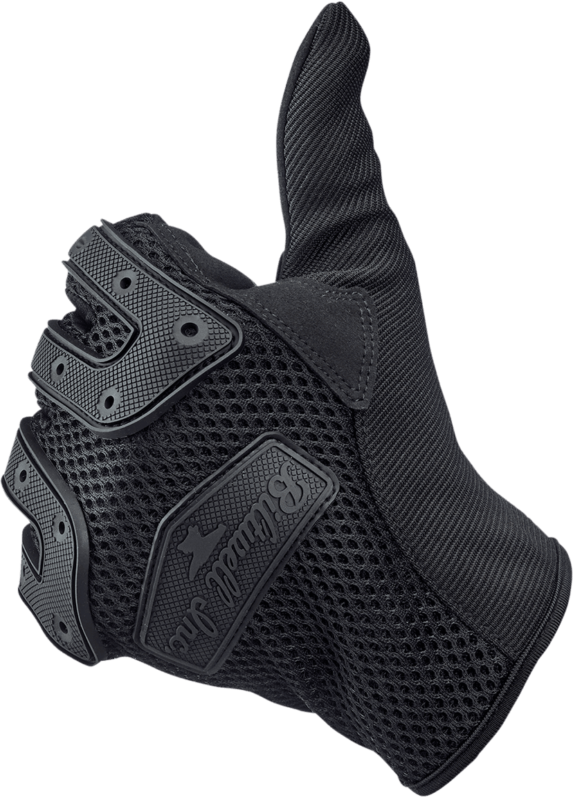 BILTWELL 3301-4160 Anza Gloves - Black Out - Small — image 4 of 8
