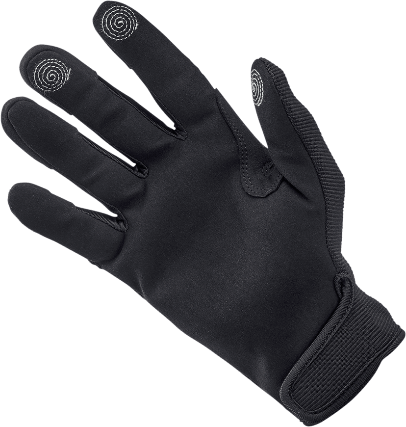 BILTWELL 3301-4160 Anza Gloves - Black Out - Small — image 3 of 8
