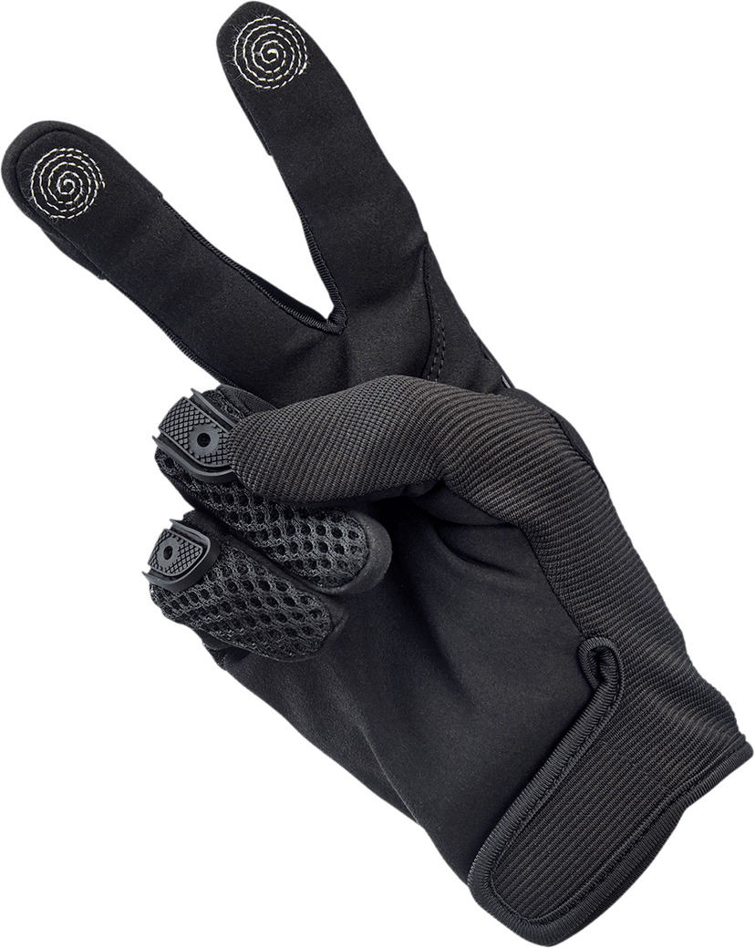 BILTWELL 3301-4160 Anza Gloves - Black Out - Small — image 6 of 8