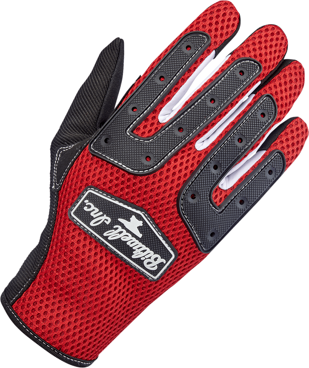 BILTWELL 3301-4165 Anza Gloves - Red - XS