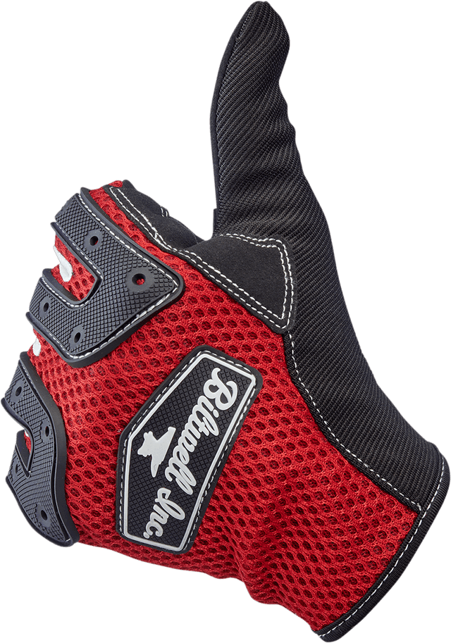 BILTWELL 3301-4166 Anza Gloves - Red - Small — image 3 of 7