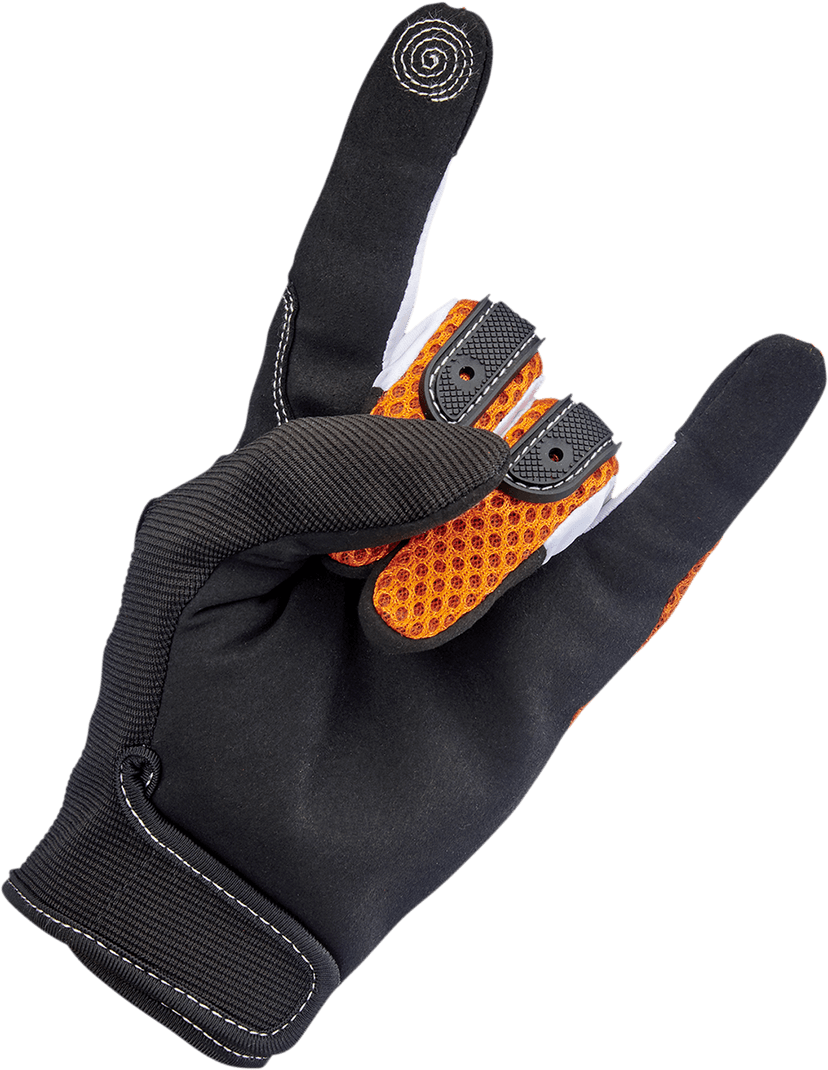 BILTWELL 3301-4174 Anza Gloves - Orange - Large — image 7 of 8