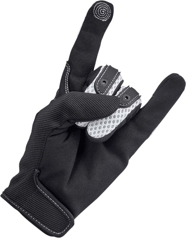 BILTWELL 3301-4177 Anza Gloves - White - XS — image 7 of 8